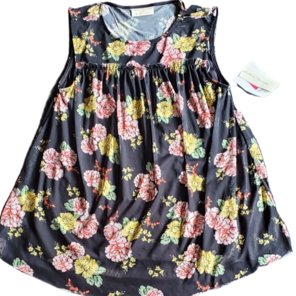 Bobbie Brooks Women's Sz Sm Sleeveless Top New